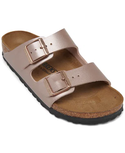 Birkenstock Women's Arizona Birko-flor Sandals From Finish Line In Copper