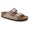 Birkenstock Birko-flor Leather Slides In Multi