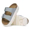 Birkenstock Women's Arizona Chunky Platfrom - Narrow In Baby Blue In Blue