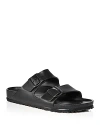 Birkenstock Arizona Eva Womens Slip On Open Toe Slide Sandals In Black
