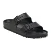Birkenstock Arizona Essentials Waterproof Slide Sandal In Black