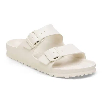 Birkenstock Women's Arizona Eva Sandal In Eggshell In White
