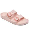 Birkenstock Double-buckle Slides In Light Rose