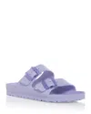 Birkenstock Women's Arizona Eva Stealth Buckle Sandals In Purple