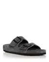 Birkenstock Women's Arizona Exquisite Tonal Suede Footbed Sandals - Exclusive In Gray