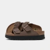 Birkenstock Arizona Platform Sandals In Mocha