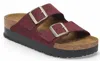 Birkenstock Women's Arizona Flex Platform Nubuck Leather Zinfadel (medium/narrow) In Multi