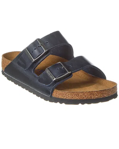 Birkenstock Arizona Suede Sandals With Buckled-straps In Black