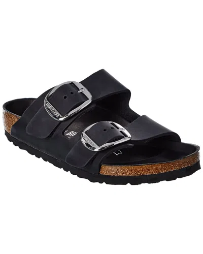 Birkenstock Arizona Big Buckle Slipper In Black