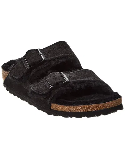 BIRKENSTOCK WOMEN'S ARIZONA SHEARLING NARROW SANDAL