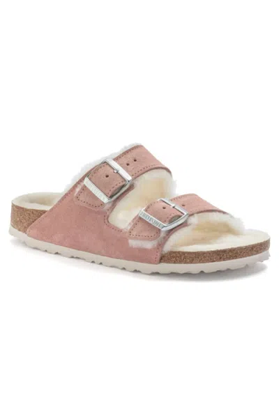 Birkenstock Woman Sandals Pastel Pink Size 6 Soft Leather