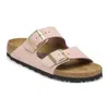 Birkenstock Women's Arizona Soft Sandal In Soft Pink In Multi
