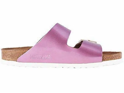 Birkenstock Women's Arizona Spectacular Leather Sandal In Pink In Multi