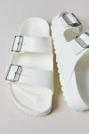Birkenstock Women's Arizona Stealth Buckle Eva Sandal In White, Women's At Urban Outfitters