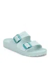Birkenstock Women's Arizona Stealth Buckle Sandals In Green