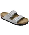 Birkenstock Women's Arizona Synthetics Sandals From Finish Line In Gray