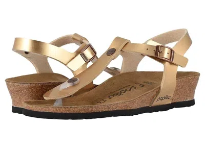 Birkenstock Women's Ashley Metallic Sandal In Copper In Brown