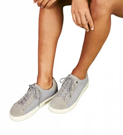 Birkenstock Women's Bend Canvas Sneaker In Whale Gray (medium/narrow) In Multi
