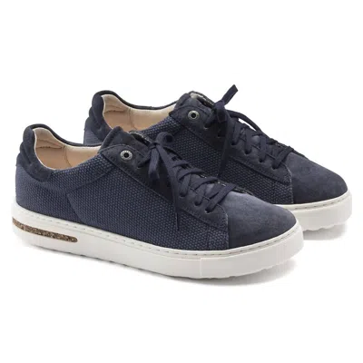 Birkenstock Women's Bend Low Canvas Suede Sneaker In Midnight In Multi
