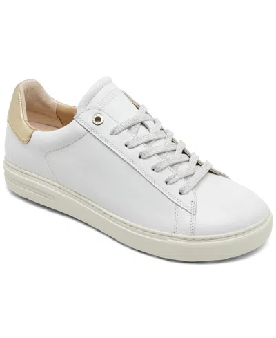 Birkenstock Women's Bend Low Leather Casual Sneakers From Finish Line In White