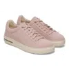 Birkenstock Women's Bend Suede Leather Sneaker In Light Rose In Pink