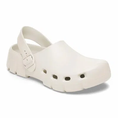 Birkenstock Women's Birki Flow Eva Clogs In Eggshell In Beige