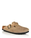 Birkenstock Women's Boston Soft Footbed Oiled Leather Medium/narrow In Tabacco In Beige