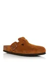 Birkenstock Boston Shearling Mink Clog In Mink