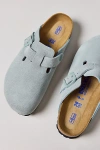 Birkenstock Boston Soft Footbed Clogs In Pure Sage