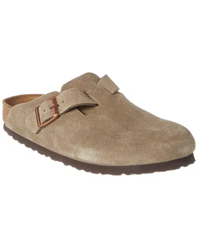 Birkenstock Round Head Logo Muller Shoes In Neutral