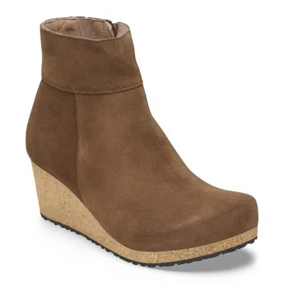 Birkenstock Women Ebba Ankle Boot In Dark Tea In Brown