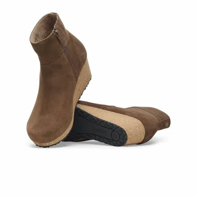 Birkenstock Women's Ebba Ankle Boot In Dark Tea In Multi