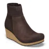 Birkenstock Women's Ebba Boots - Medium/narrow In Dark Tea In Multi