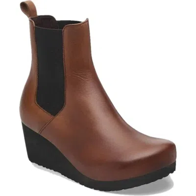 Birkenstock Women's Ebba Slip On Boots In Cognac In Brown