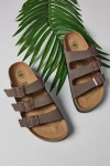 Birkenstock Women's Florida Flex Birko-flor Platform Sandal In Mocha Birkibuc, Women's At Urban Outfitters