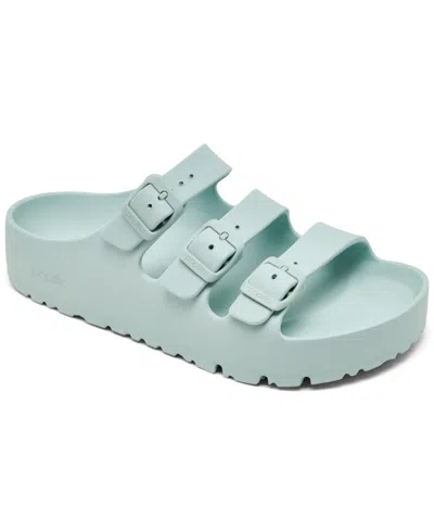 BIRKENSTOCK WOMEN'S FLORIDA FLEX EVA PLATFORM SANDALS FROM FINISH LINE