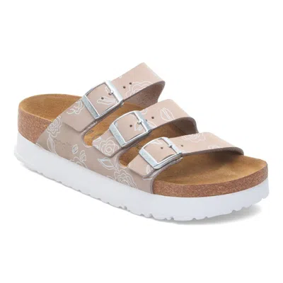 Birkenstock Women's Florida Iii Flex Platform Sandal In Light Rose In Pink