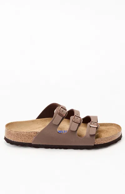 Birkenstock Women's Florida Soft Footbed Sandals Mocha In Brown