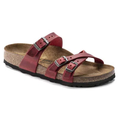 Birkenstock Women's Franca Sandal In Fire Red