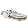 Birkenstock Women's Gizeh Big Buckle Sandals In White In White