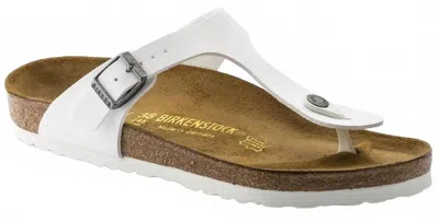 Birkenstock Women's Gizeh Birko-flor - White