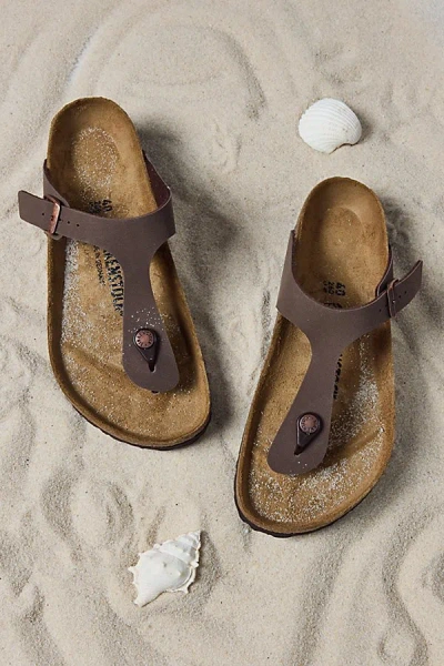 BIRKENSTOCK WOMEN'S GIZEH BIRKO-FLOR SANDAL IN MOCHA, WOMEN'S AT URBAN OUTFITTERS