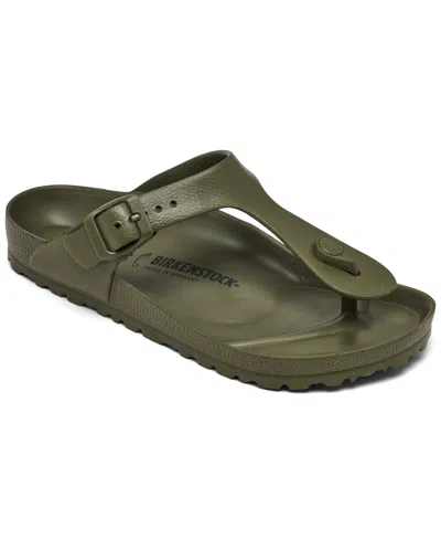 Birkenstock Women's Gizeh Essentials Eva Sandals From Finish Line In Green