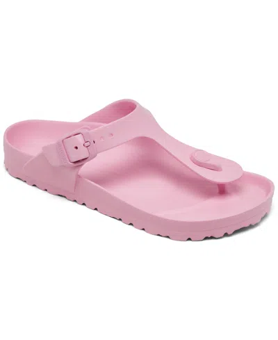 Birkenstock Women's Gizeh Essentials Eva Sandals From Finish Line In Pink