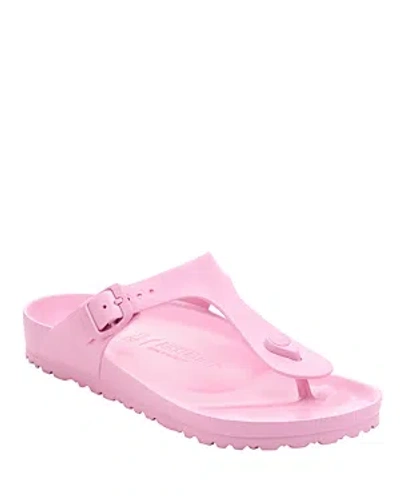 Birkenstock Gizeh Eva T字带凉鞋 In Pink