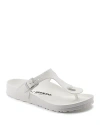 Birkenstock Gizeh Eva White Toe Post Sandals In White