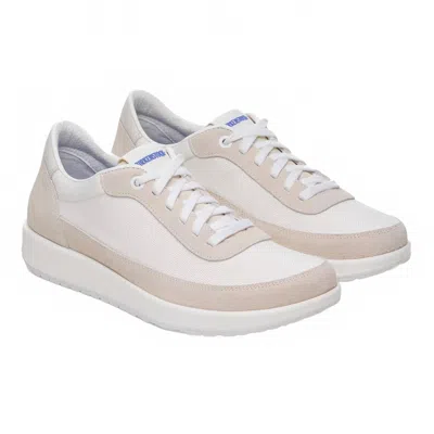 Birkenstock Women's Honnef City Sneaker In Antique White In Multi