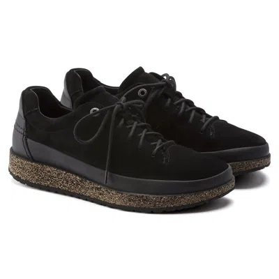 Birkenstock Women's Honnef Low Sneaker In Black Suede