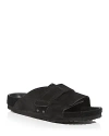 Birkenstock Women's Kyoto Slip On Slide Footbed Sandals In Black