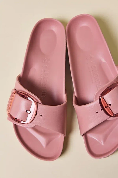 Birkenstock Women's Madrid Big Buckle Eva Sandal In Pink, Women's At Urban Outfitters
